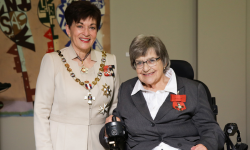 Pauline Stansfield receives MNZM Image