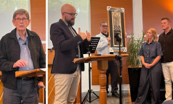 Carey’s final chapel service at 473 Image