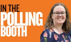 In the polling booth: Robyn Bloomfield Image